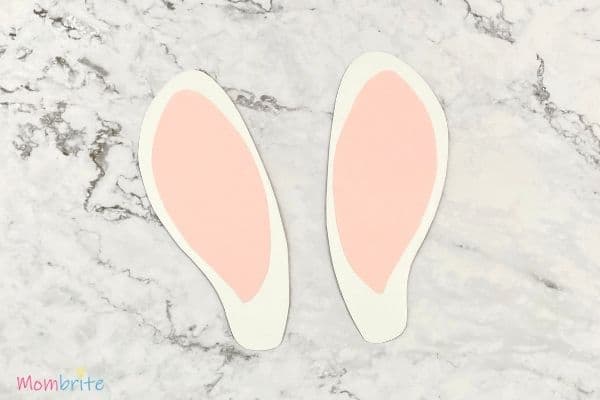 Paper Plate Bunny Glue Ears