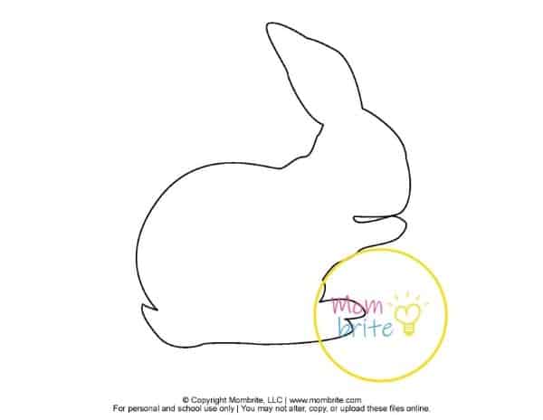 Free Bunny Template Printable Easter Bunny Template The Best Ideas 