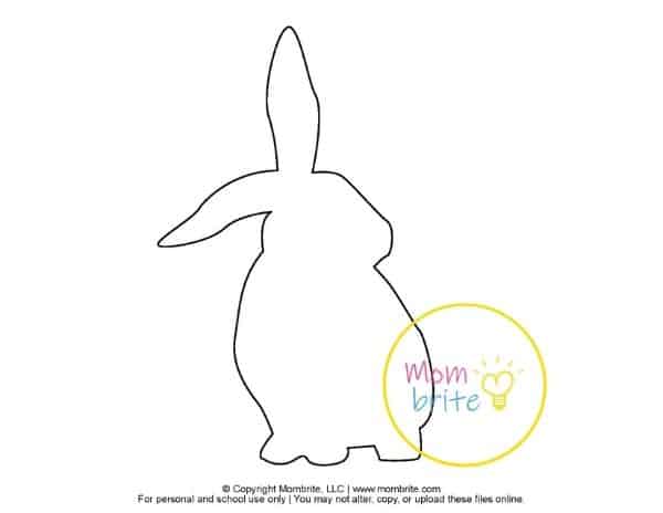 Free Printable Bunny Rabbit Templates Mombrite