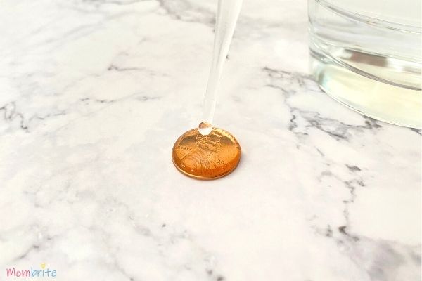 Drops Of Water On A Penny Science Experiment Mombrite