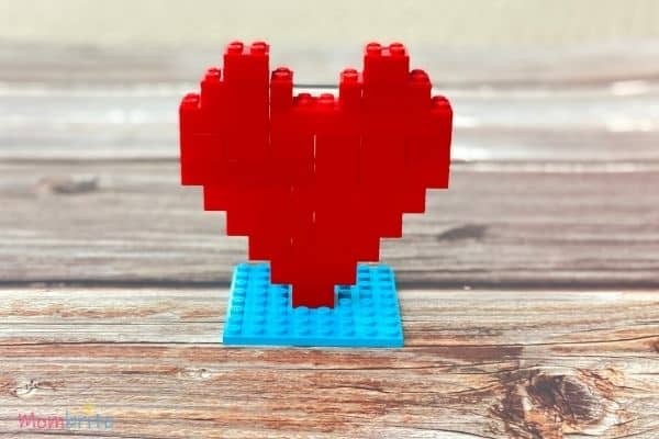 Standing LEGO Heart