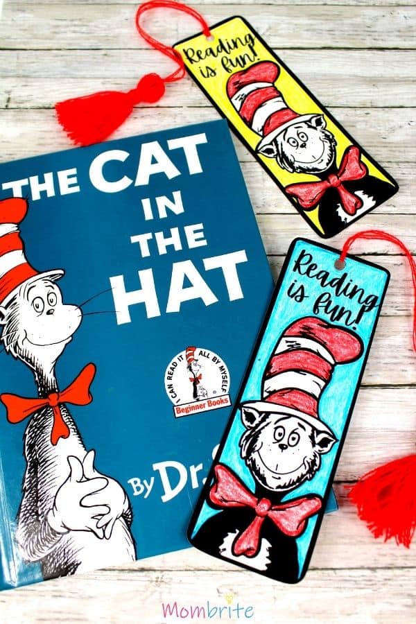 The Cat in the Hat Bookmark