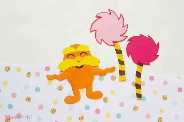 The Lorax Dr. Seuss Craft