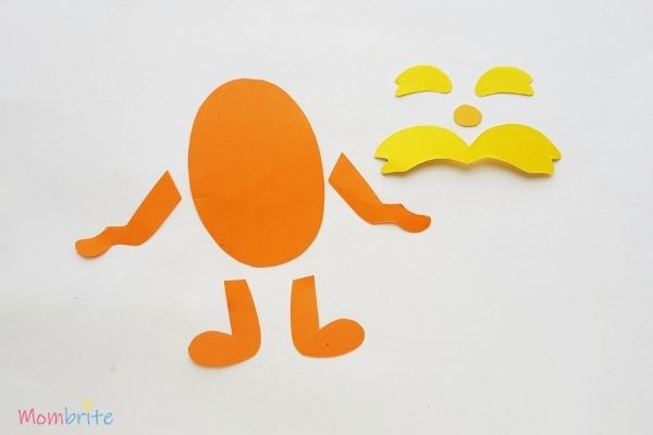 The Lorax Paper Craft Template Patterns