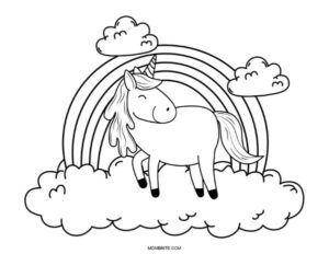 Free Printable Rainbow Templates and Coloring Pages for Kids | Mombrite