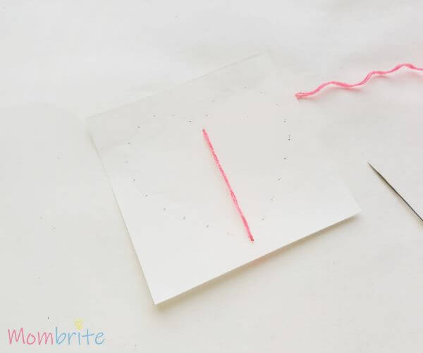 diy heart string art