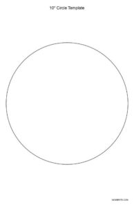 Free Printable Circle Templates and Outlines (Small to Extra Large