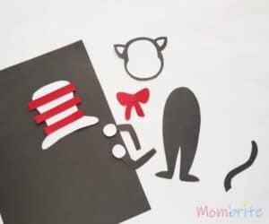 Dr. Seuss Cat in the Hat Craft [Free Template] | Mombrite