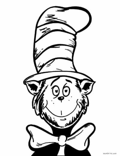 510  Dr Seuss Coloring Pages Cat In The Hat  Free