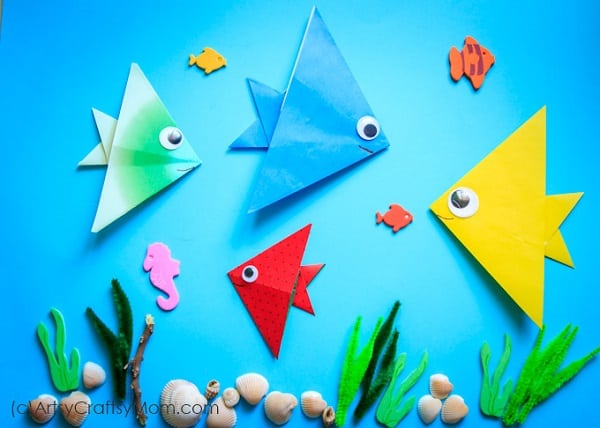 One Fish Two Fish Origami Craft