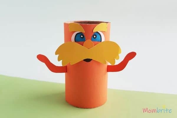 The Lorax Paper Toilet Paper Roll Craft