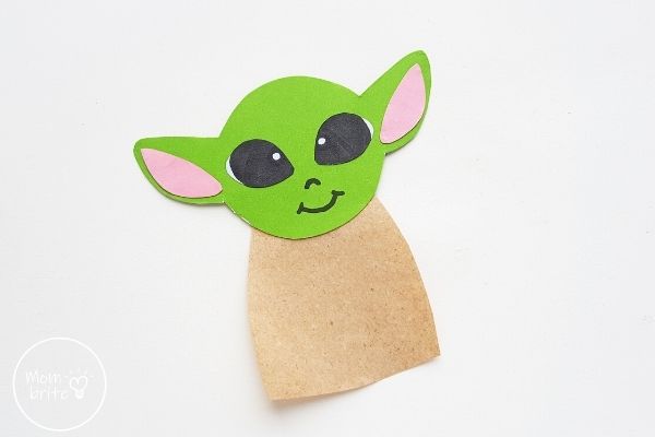 Baby Yoda Glue on Body