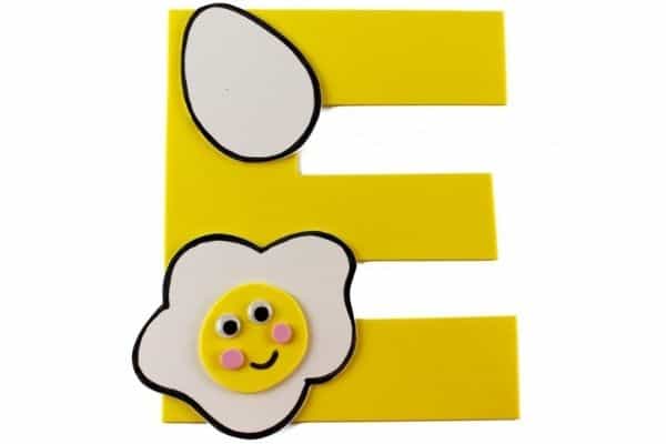 E is for Egg Craft