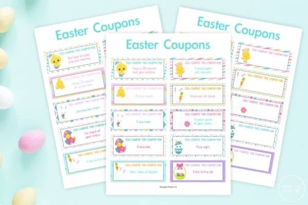 Easter Egg Coupons