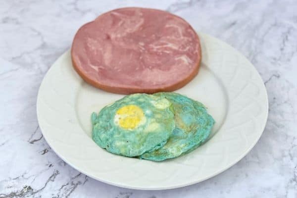 Edible Green Eggs and Ham Experiment