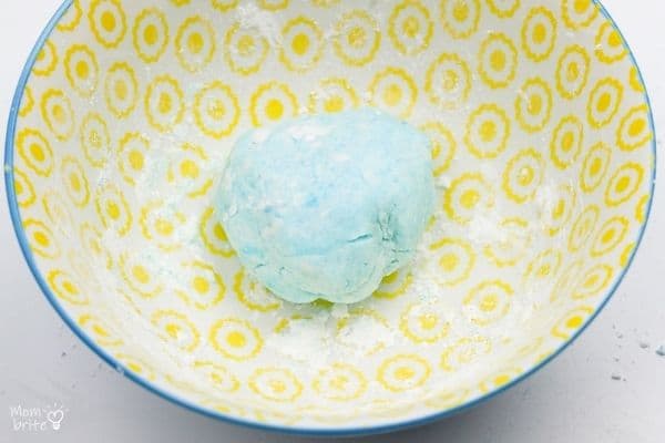 Edible Peeps Playdough in Bowl