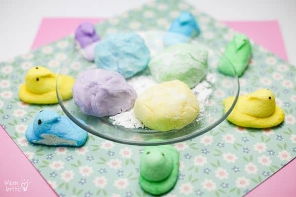 Edible Peeps Playdough