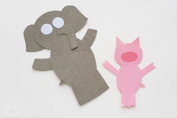 Elephant & Piggie Craft Glue Gerald Eyes