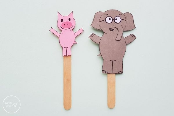 Elephant & Piggie Craft