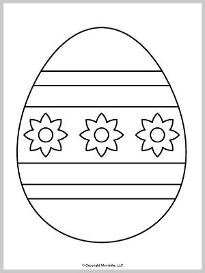 Large Easter Egg Template (2)