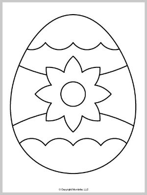 Large Easter Egg Template (4)