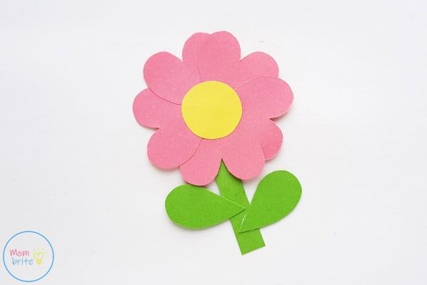 Mother's Day Pop Up Card Finish Flower