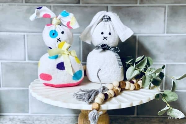 No-Sew Sock Bunnies