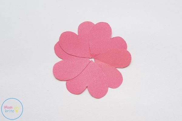 Pop Up Mother's Day Card Finish Heart Flower