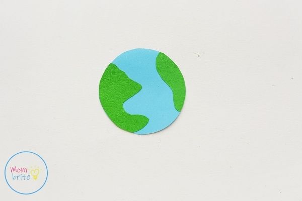 Sun Earth Moon Paper Craft Assemble Earth