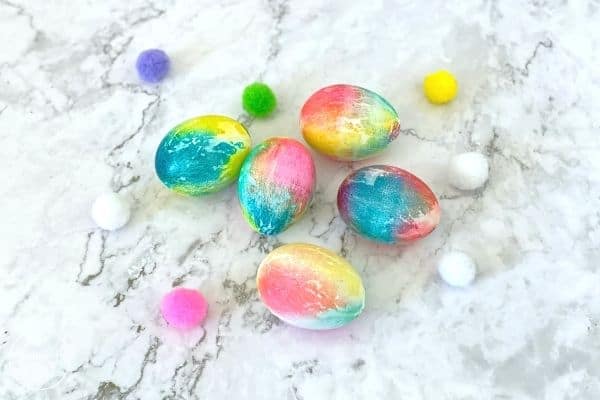 Tie-Dye Easter Eggs