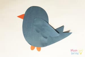 Easy Paper Bird Craft for Kids (Free Template) | Mombrite