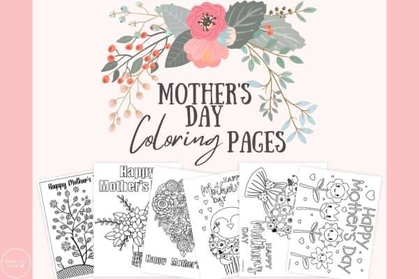 Free Mother's Day Coloring Pages