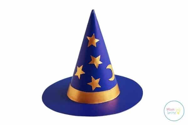 How To Make A Wizard Hat Free Template Mombrite