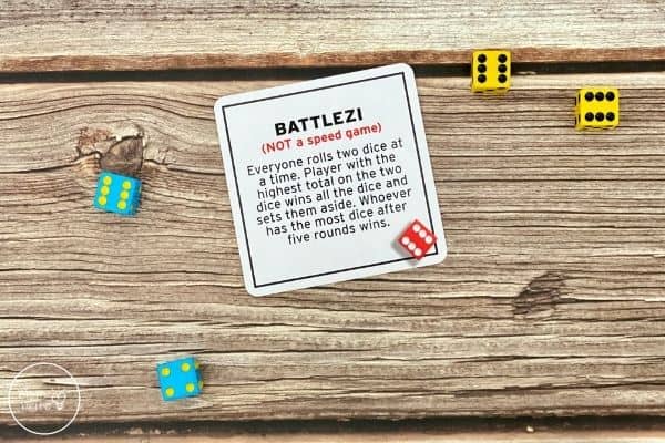 Tenzi Dice Game Battlezi