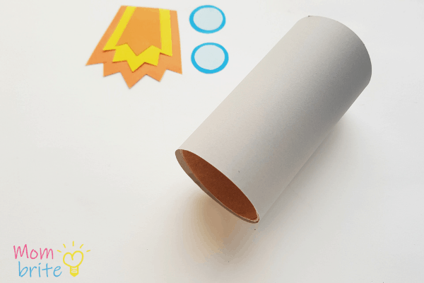 wrapped toilet paper roll