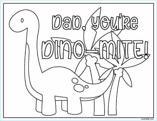 61 Collection Coloring Pages For Your Dad  HD