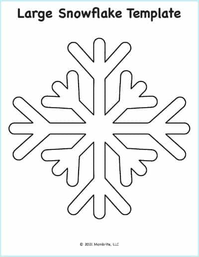 Paper Snowflake Templates, Free Printable Templates & Coloring Pages