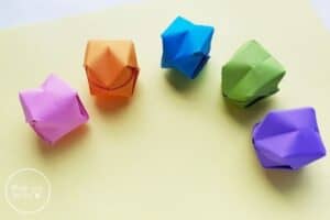 How to Make an Origami Balloon | Mombrite
