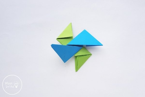 How to Make an Origami Ninja Star: Step-by-Step Tutorial Origami Ninja Star Step 12