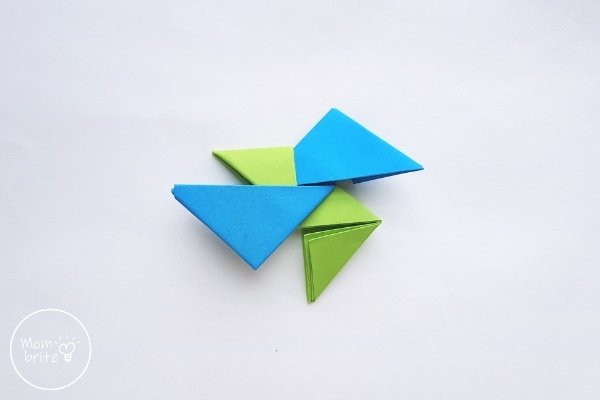 Origami Ninja Star Step 13