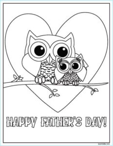 7 Free Printable Father's Day Coloring Pages | Mombrite