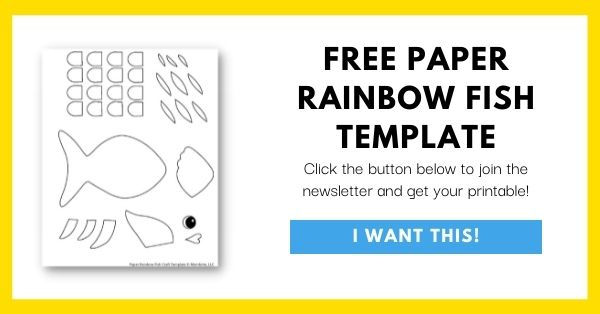 Paper Rainbow Fish Template Email List Opt-In