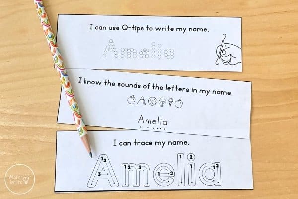 Printable Editable Name Book Activities