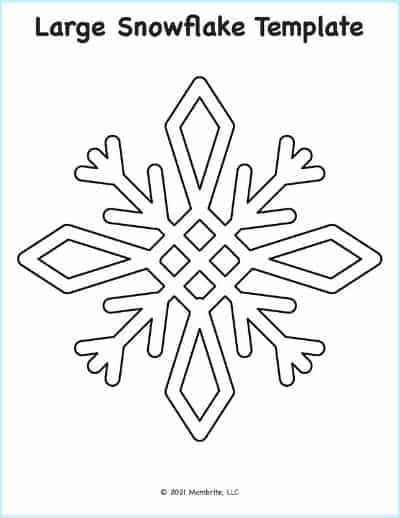 Simple Snowflake Template