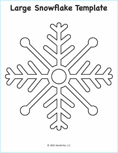 Snowflake Printable