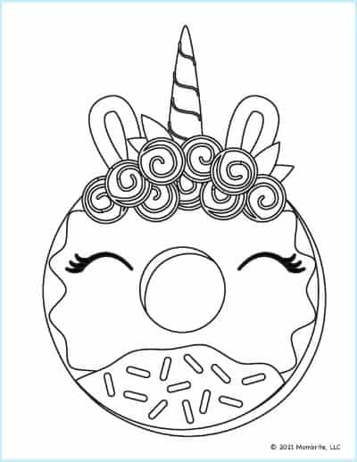 11 Free Printable Donut Coloring Pages Mombrite 11-free-printable-donut-coloring-pages-mombrite