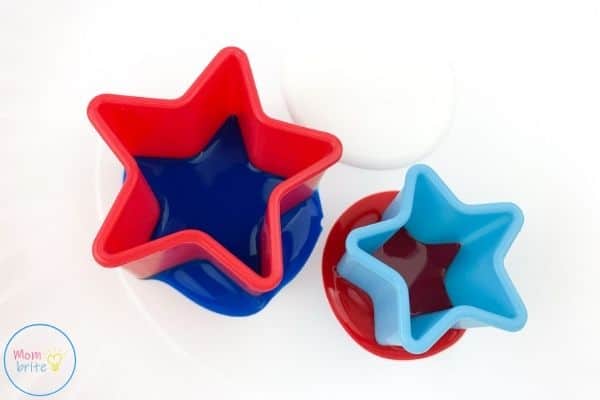 4th of July Patriotic Star Painting Dip Cookie Cutter in Paint