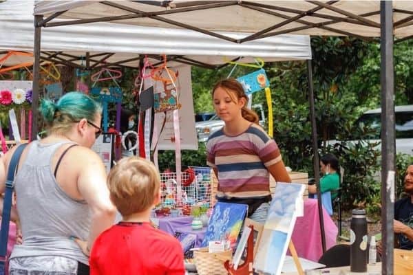 Acton Children’s Business Fair Booth