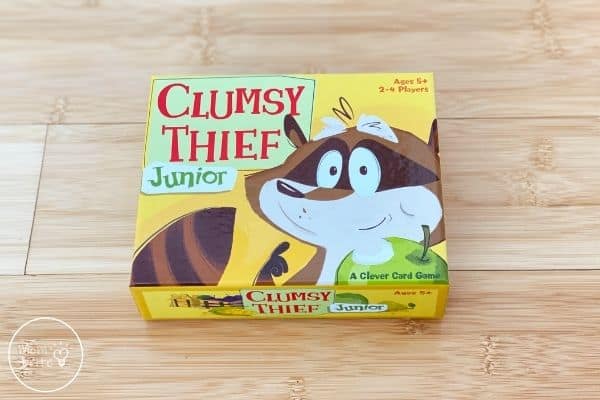 Clumsy Thief Junior: Math Card Game Review Clumsy Thief Junior Box