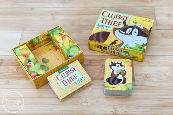 Clumsy Thief Junior Contents math board game for kindergarten aged kids